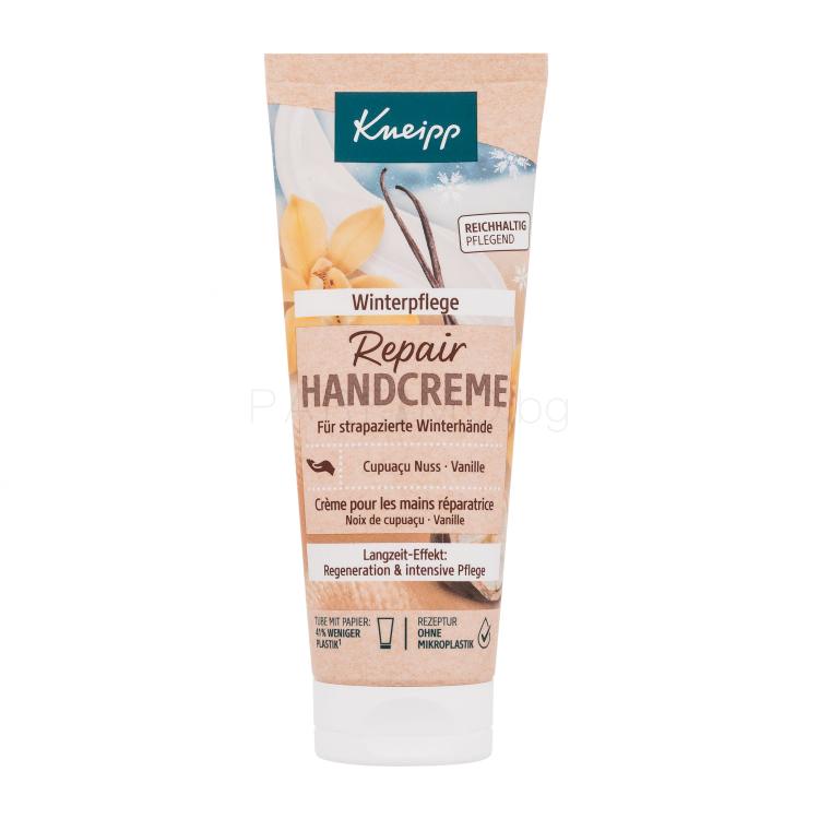 Kneipp Repair Hand Cream Cupuacu Nut &amp; Vanilla Крем за ръце за жени 75 ml