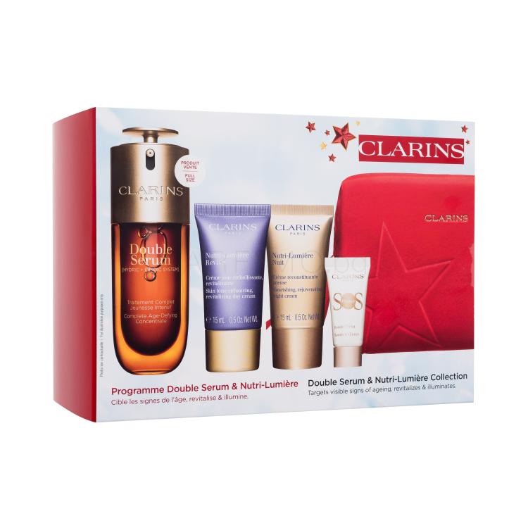 Clarins Double Serum &amp; Nutri-Lumière Collection Подаръчен комплект