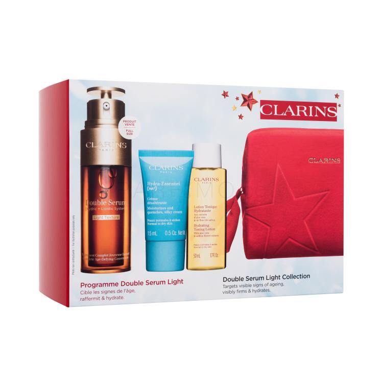 Clarins Double Serum Light Collection Подаръчен комплект