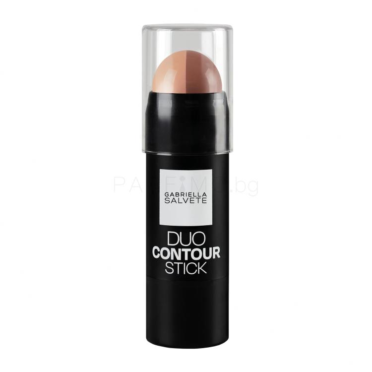 Gabriella Salvete Duo Contour Stick Хайлайтър за жени 7,6 g Нюанс 03