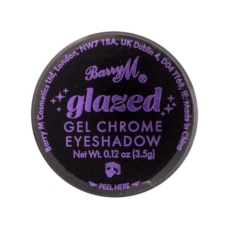 Barry M Glazed Gel Chrome Eyeshadow Сенки за очи за жени 3,5 g Нюанс So Exclusive