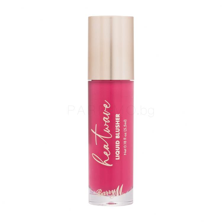 Barry M Heatwave Liquid Blusher Руж за жени 5,5 ml Нюанс Idyllic