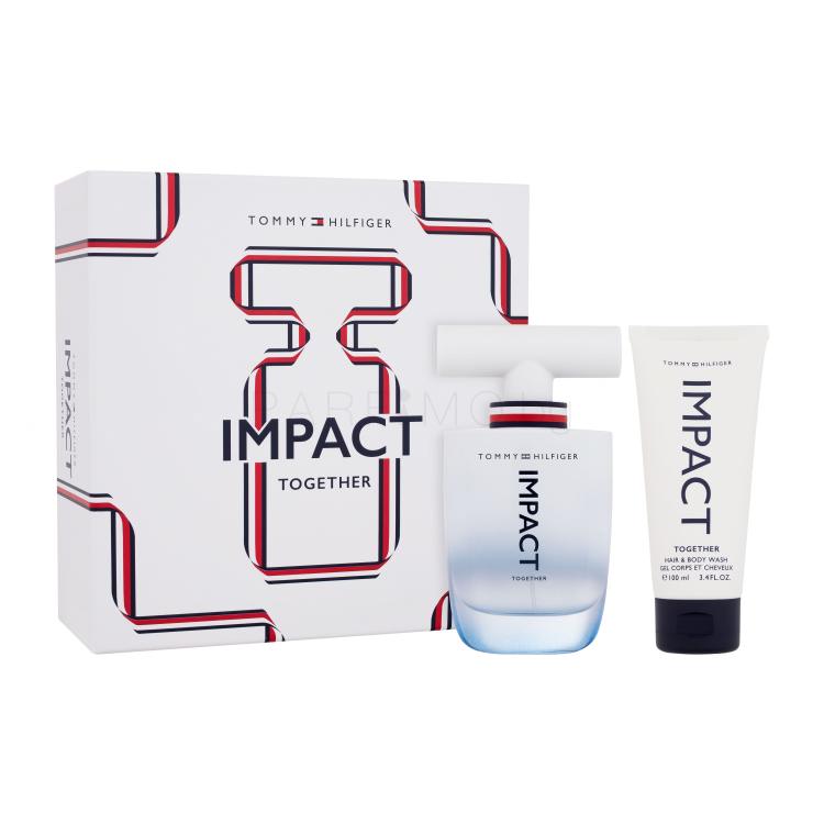 Tommy Hilfiger Impact Together Подаръчен комплект EDT 100 ml + душ гел 100 ml