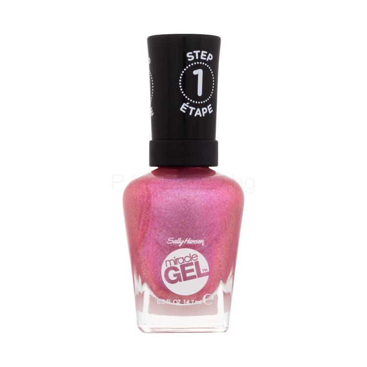 Sally Hansen Miracle Gel Лак за нокти за жени 14,7 ml Нюанс 512 Quartz And Kisses