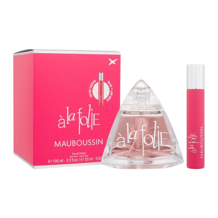 Mauboussin Mauboussin à la Folie Подаръчен комплект EDP 100 ml + EDP 20 ml