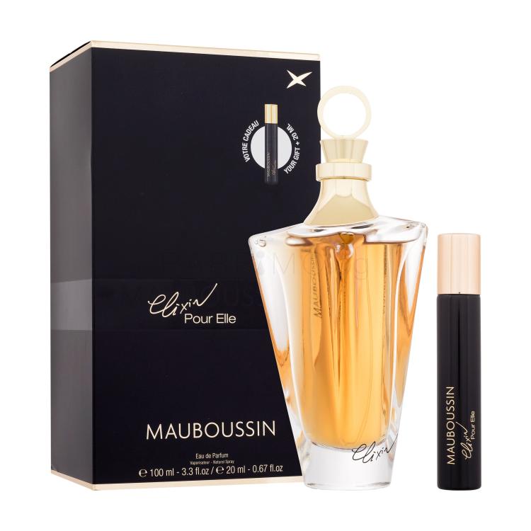 Mauboussin Elixir Pour Elle Подаръчен комплект EDP 100 ml + EDP 20 ml