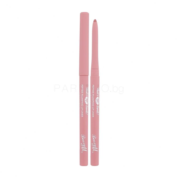 Barry M That´s Swell! Peptide Plumping Lip Liner Молив за устни за жени 0,32 g Нюанс Rose Radiance