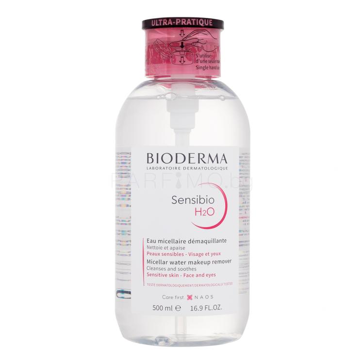 BIODERMA Sensibio H₂O With Dispenser Мицеларна вода за жени 500 ml