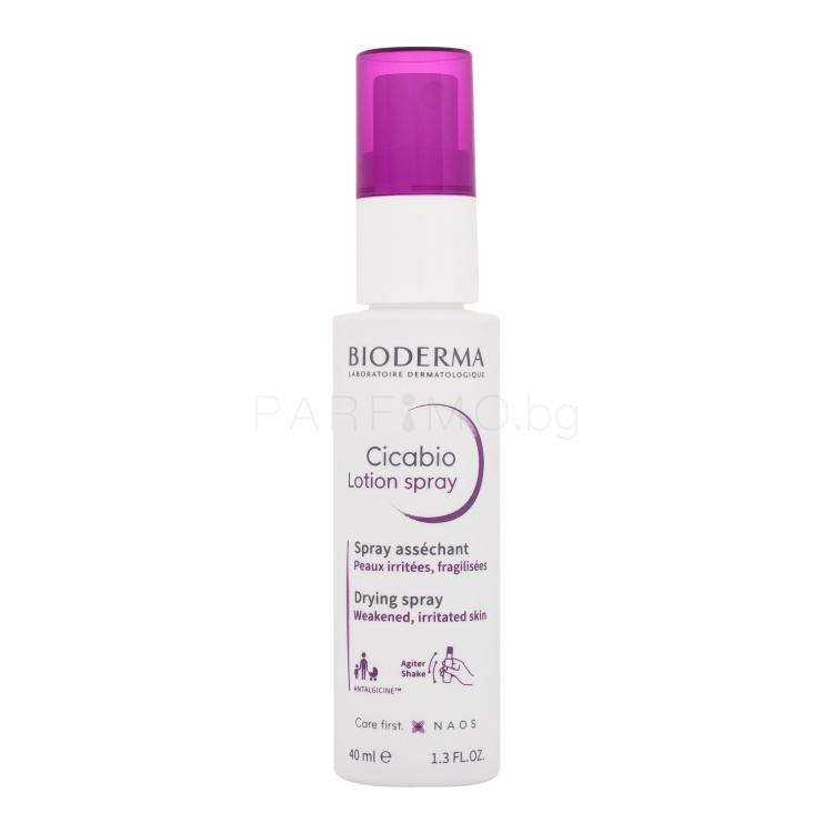 BIODERMA Cicabio Lotion Spray Спрей за тяло 40 ml увредена кутия