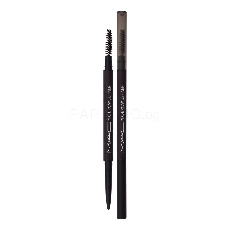 MAC Pro Brow Definer Молив за вежди за жени 0,03 g Нюанс Genuine Aubergine