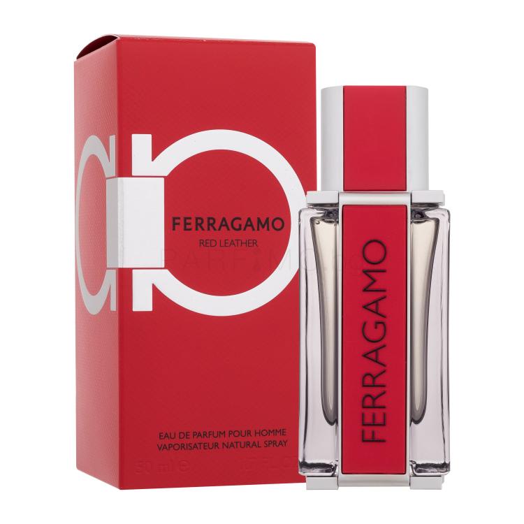 Ferragamo Ferragamo Red Leather Eau de Parfum за мъже 50 ml увредена кутия