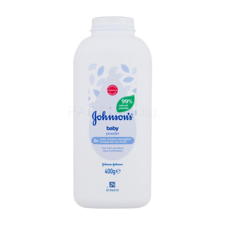 Johnson´s Baby Powder Пудра за тяло и талк за деца 400 g