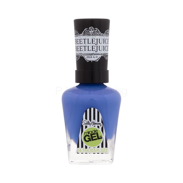 Sally Hansen Miracle Gel Beetlejuice Лак за нокти за жени 14,7 ml Нюанс 933 Weirder &amp; Weirder