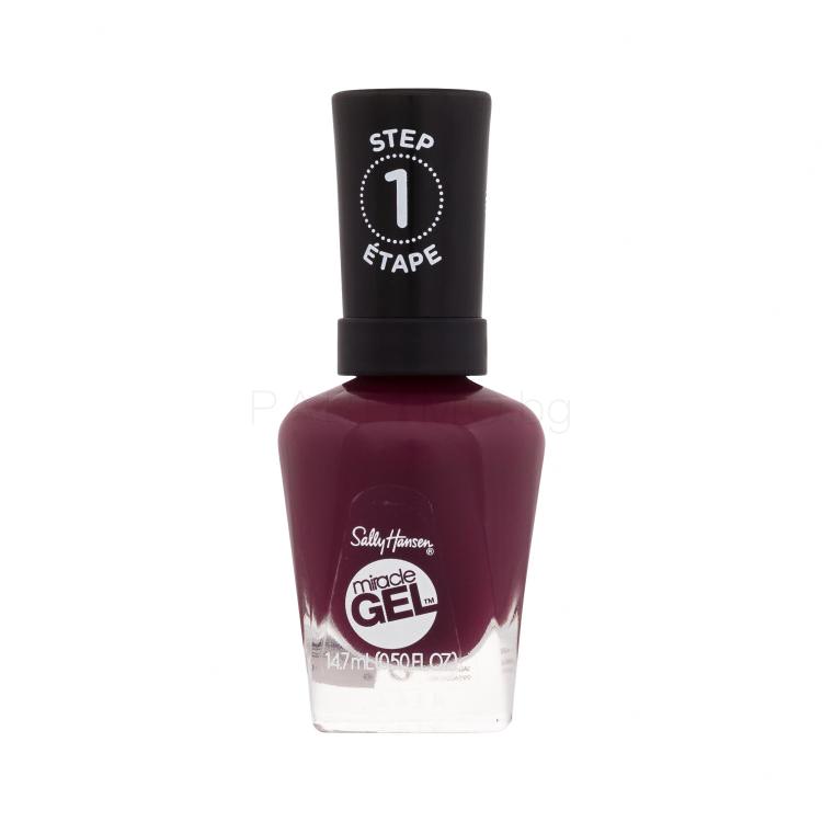 Sally Hansen Miracle Gel Лак за нокти за жени 14,7 ml Нюанс 489 V-Amplifide