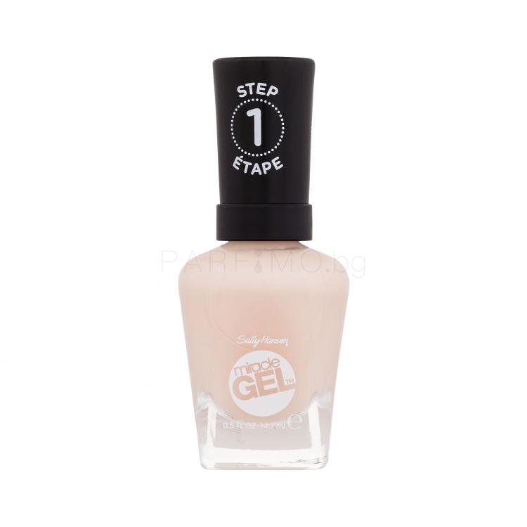 Sally Hansen Miracle Gel Лак за нокти за жени 14,7 ml Нюанс 610 Cream of the Crop