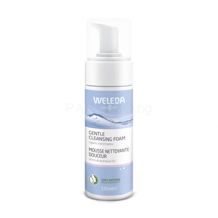 Weleda Gentle Cleansing Foam With Marshmallow Extract Почистваща пяна за жени 150 ml