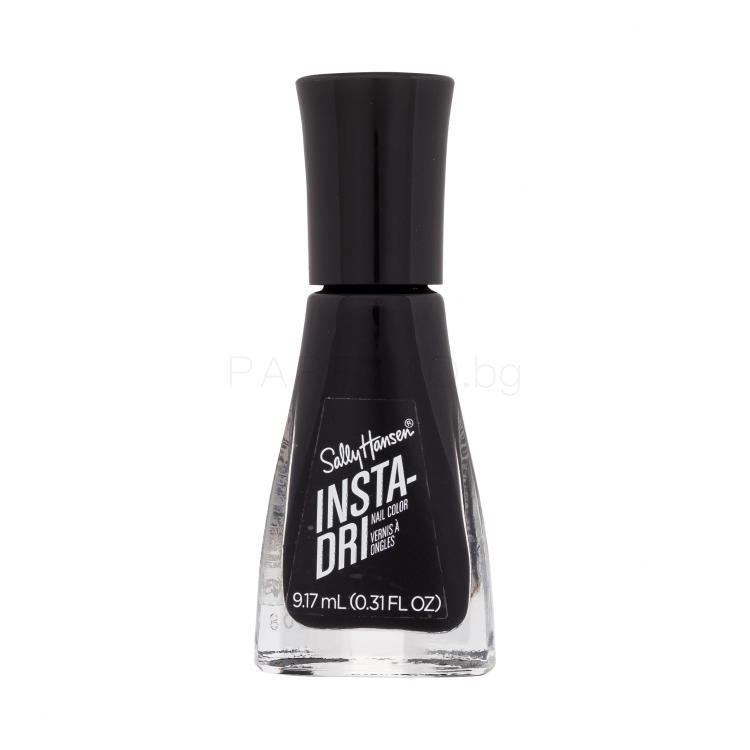 Sally Hansen Insta-Dri Лак за нокти за жени 9,17 ml Нюанс 573 Black To Black