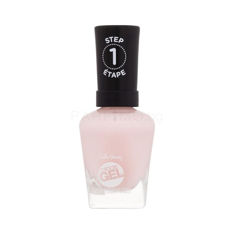 Sally Hansen Miracle Gel Лак за нокти за жени 14,7 ml Нюанс 248 Once Chiffon a Time