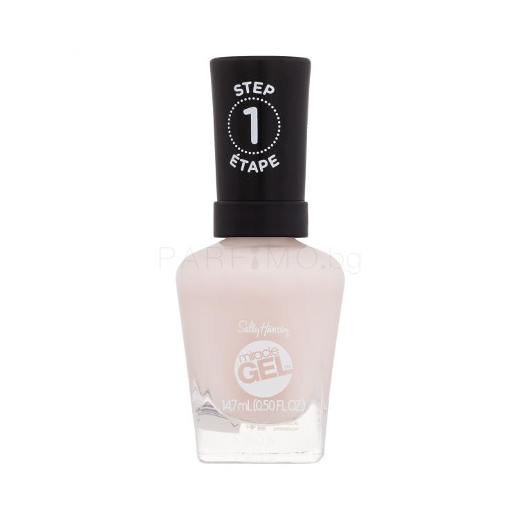 Sally Hansen Miracle Gel Лак за нокти за жени 14,7 ml Нюанс 233 First Glass