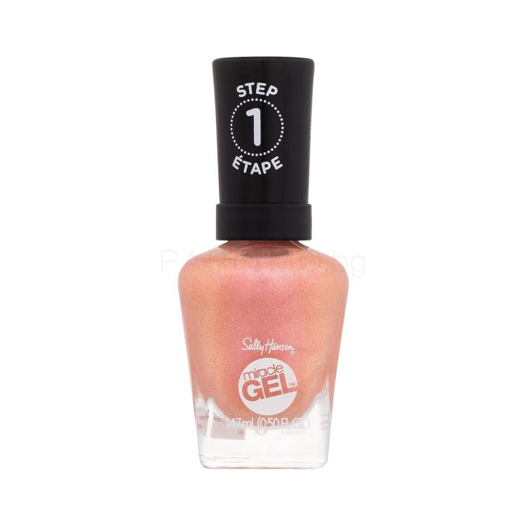 Sally Hansen Miracle Gel Лак за нокти за жени 14,7 ml Нюанс 352 Eternally Grapefruit