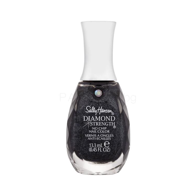 Sally Hansen Diamond Strength Лак за нокти за жени 13,3 ml Нюанс 480 Black Diamonds