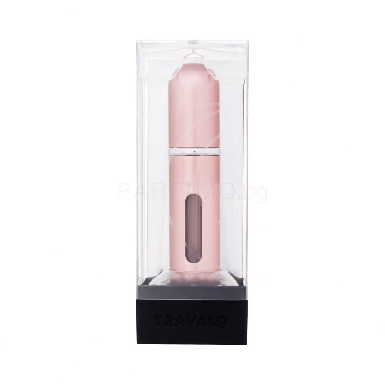 Travalo Classic Зареждаем флакон 5 ml Нюанс Rose Gold