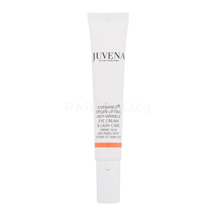 Juvena Juvenance® Epigen Lifting Anti-Wrinkle Eye Cream &amp; Lash Care Околоочен крем за жени 20 ml