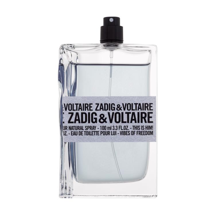 Zadig &amp; Voltaire This is Him! Vibes of Freedom Eau de Toilette за мъже 100 ml ТЕСТЕР