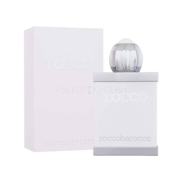 Roccobarocco Rocco White Eau de Toilette за мъже 100 ml увредена кутия