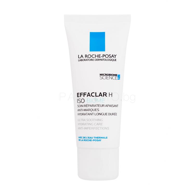 La Roche-Posay Effaclar H ISO-Biome Ultra Soothing Hydrating Care Дневен крем за лице за жени 40 ml увредена кутия