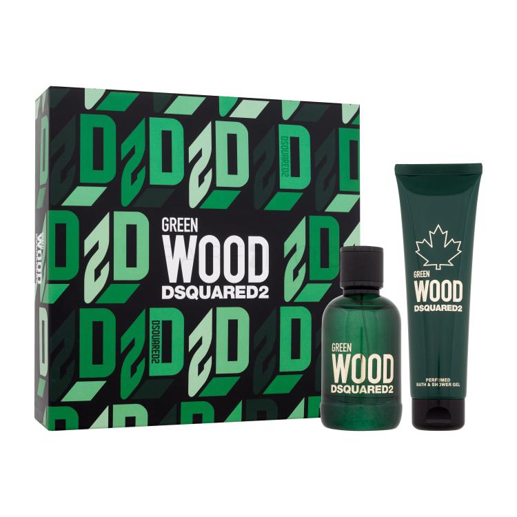 Dsquared2 Green Wood Подаръчен комплект EDT 100 ml + душ гел 150 ml