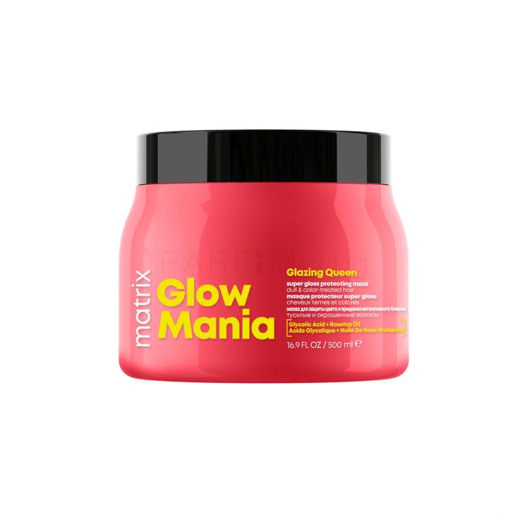 Matrix Glow Mania Glazing Queen Mask Маска за коса за жени 500 ml