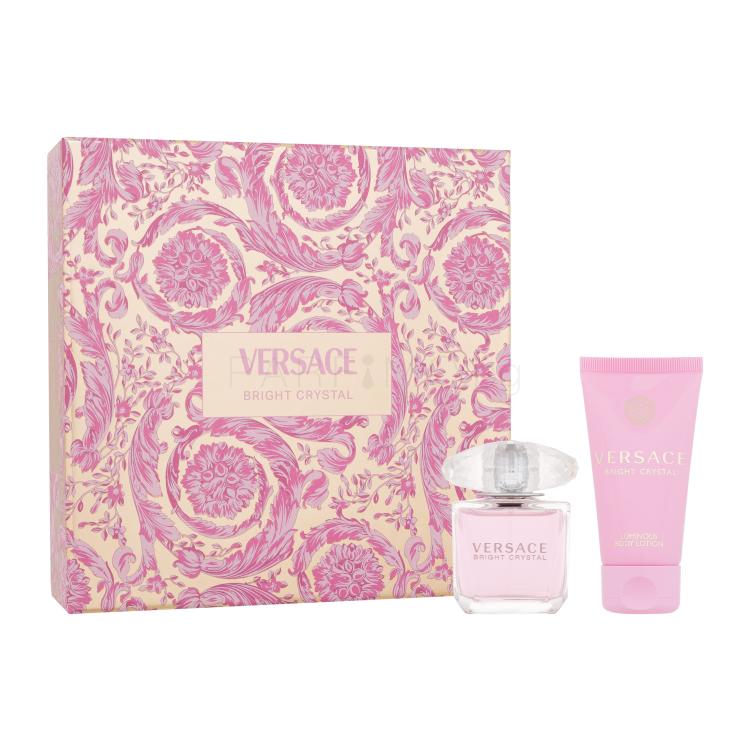 Versace Bright Crystal Подаръчен комплект EDT 30 ml + лосион за тяло 50 ml