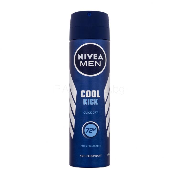 Nivea Men Cool Kick Антиперспирант за мъже 150 ml