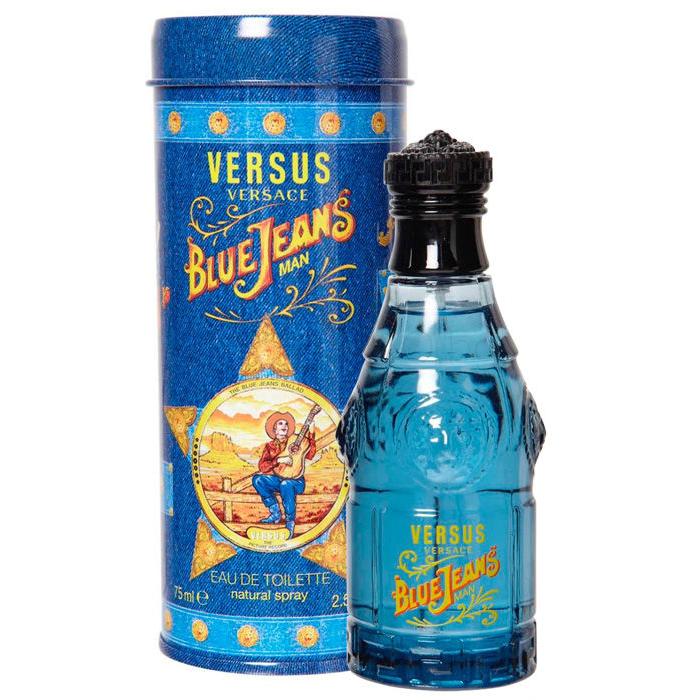 Versace Blue Jeans Man Eau de Toilette за мъже 75 ml увредена кутия