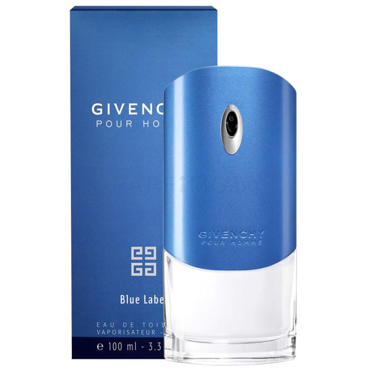 Givenchy Pour Homme Blue Label Eau de Toilette за мъже 100 ml увредена кутия