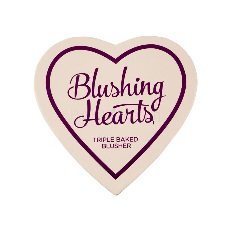 Makeup Revolution London I Heart Makeup Blushing Hearts Руж за жени 10 g Нюанс Iced Hearts