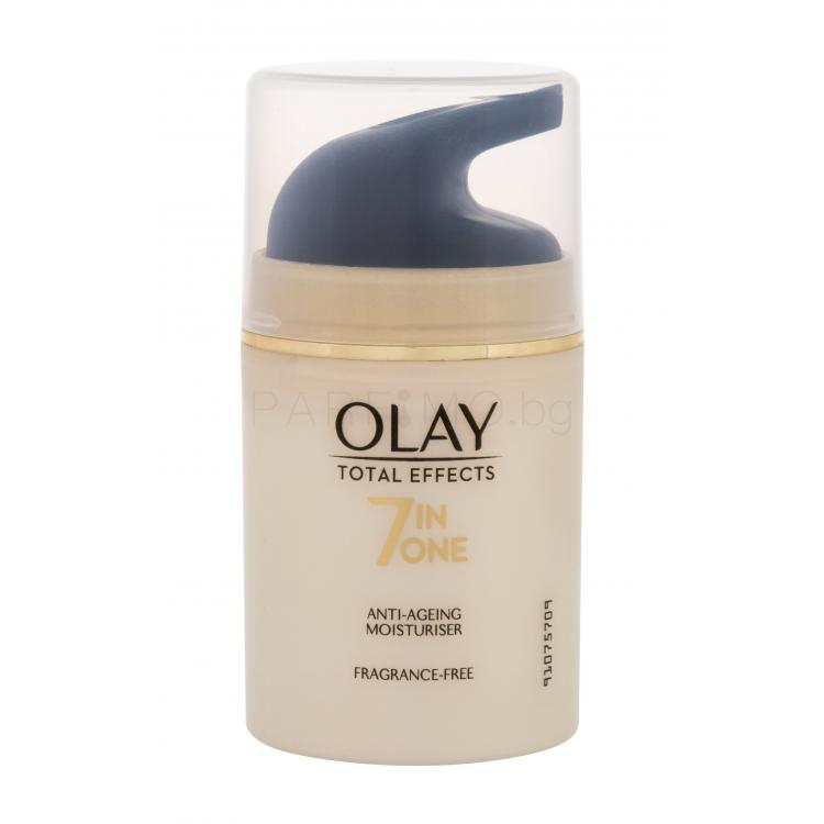 Olay Total Effects 7-in-1 Fragrance Free Moisturiser Дневен крем за лице за жени 50 ml