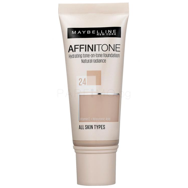 Maybelline Affinitone Фон дьо тен за жени 30 ml Нюанс 24 Golden Beige