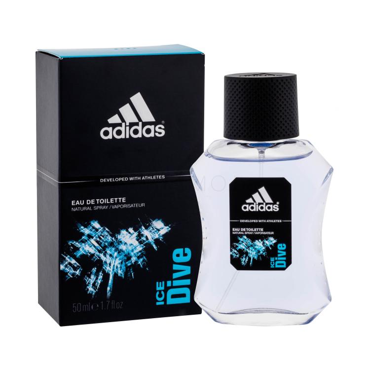 Adidas Ice Dive Eau de Toilette за мъже 50 ml увредена кутия