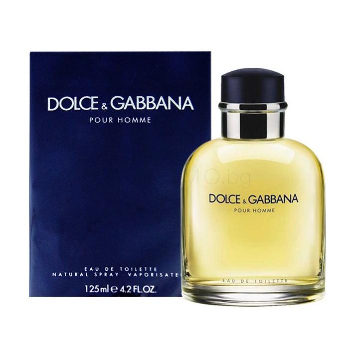 Dolce&amp;Gabbana Pour Homme Eau de Toilette за мъже 125 ml увредена кутия