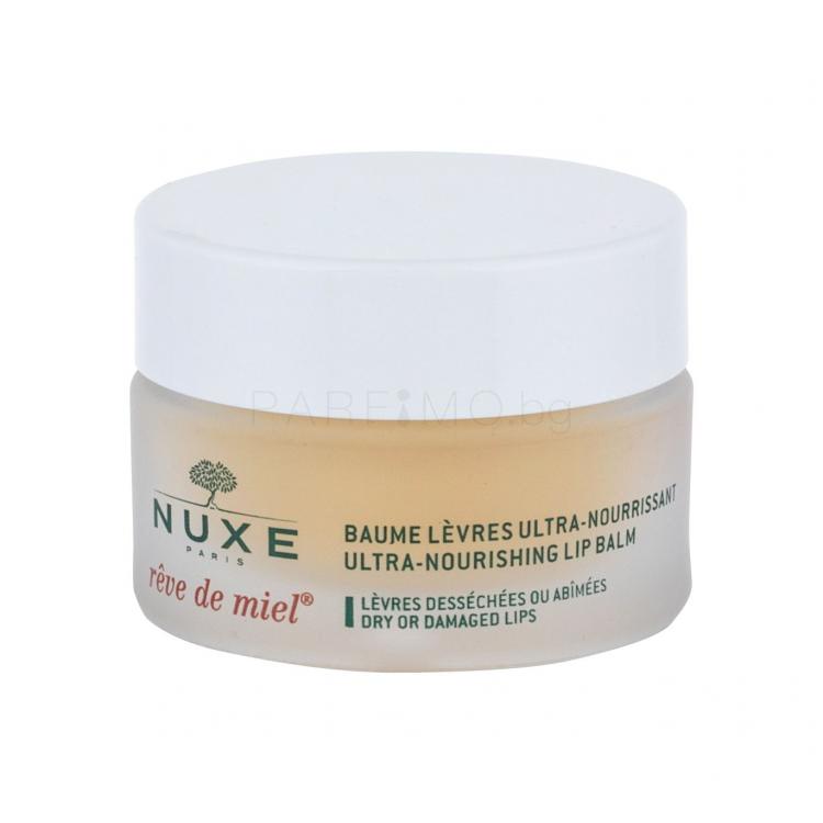 NUXE Rêve de Miel Ultra-Nourishing Lip Balm Балсам за устни за жени 15 g ТЕСТЕР