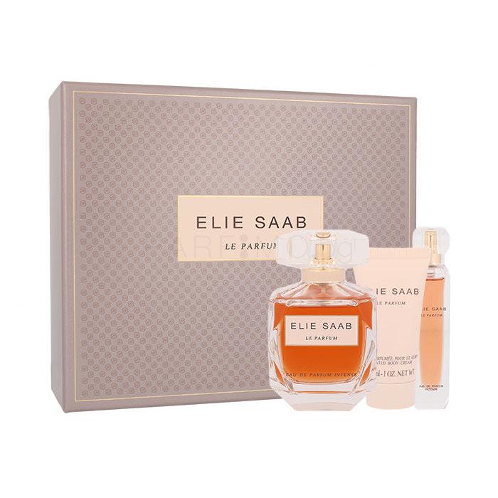 Elie Saab Le Parfum Intense Подаръчен комплект EDP 90 ml + EDP 10 ml + крем за тяло 30 ml