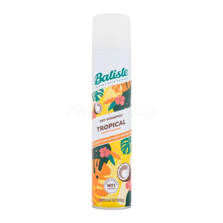 Batiste Tropical Сух шампоан за жени 200 ml