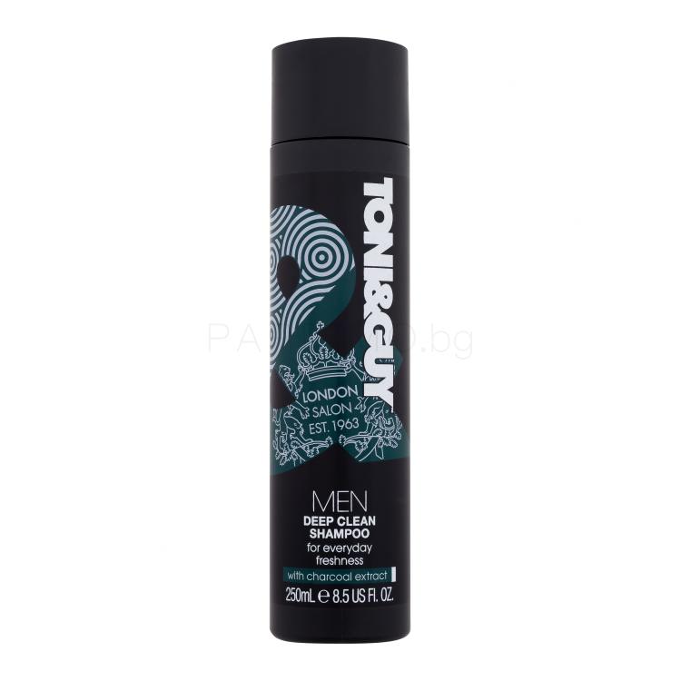 TONI&amp;GUY Men Deep Clean Шампоан за мъже 250 ml