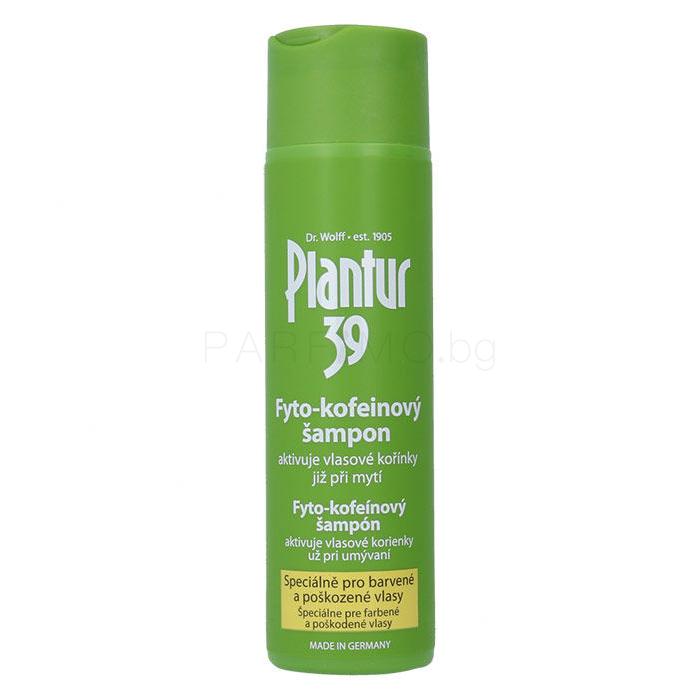 Plantur 39 Phyto-Coffein Colored Hair Шампоан за жени 250 ml увредена кутия