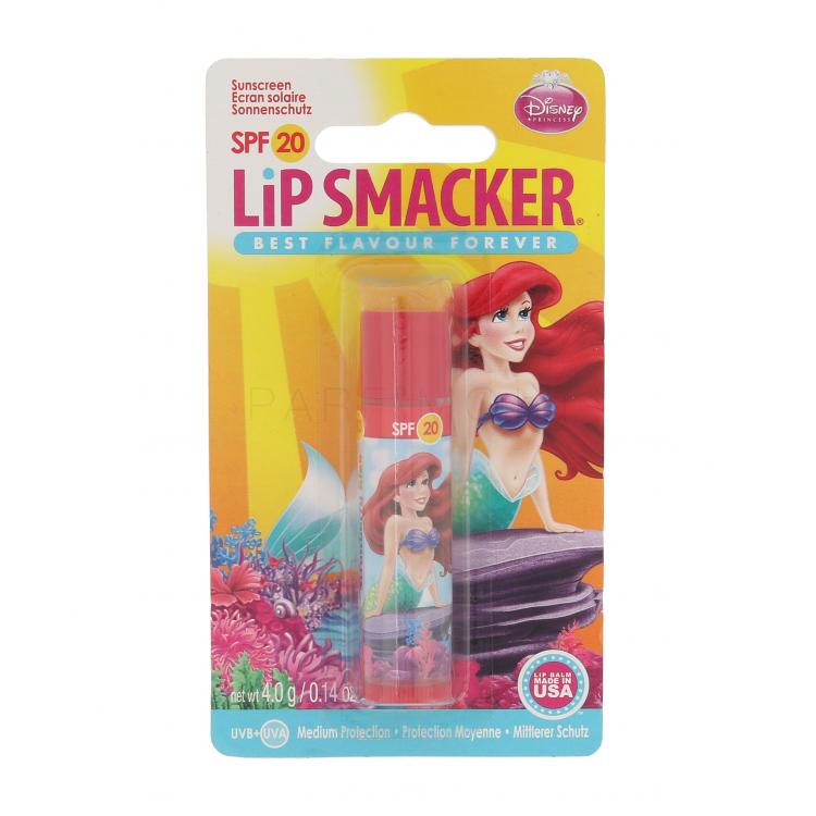 Lip Smacker Disney Ariel SPF20 Балсам за устни за деца 4 g