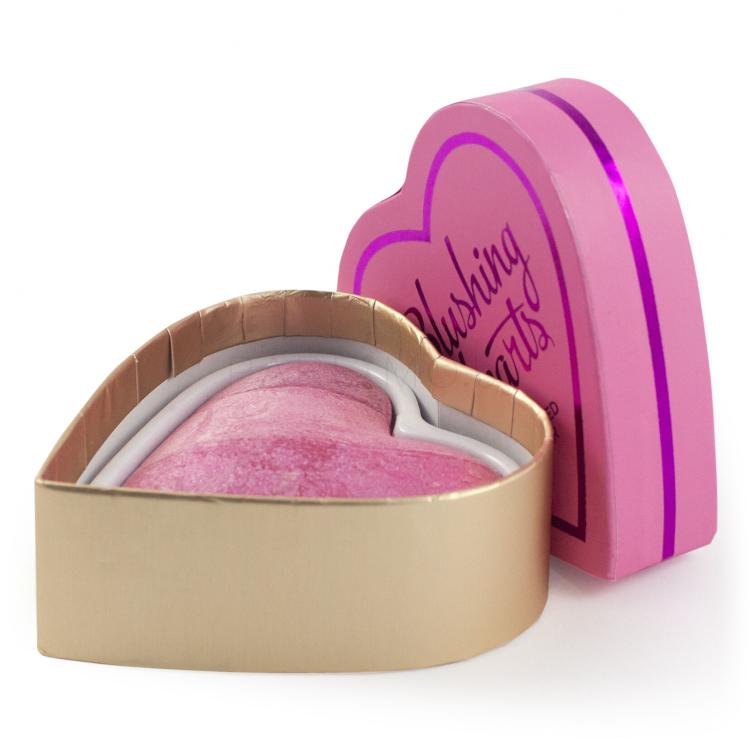 Makeup Revolution London I Heart Makeup Blushing Hearts Руж за жени 10 g Нюанс Bursting With Love