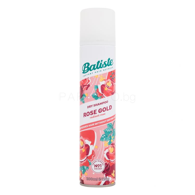 Batiste Rose Gold Сух шампоан за жени 200 ml