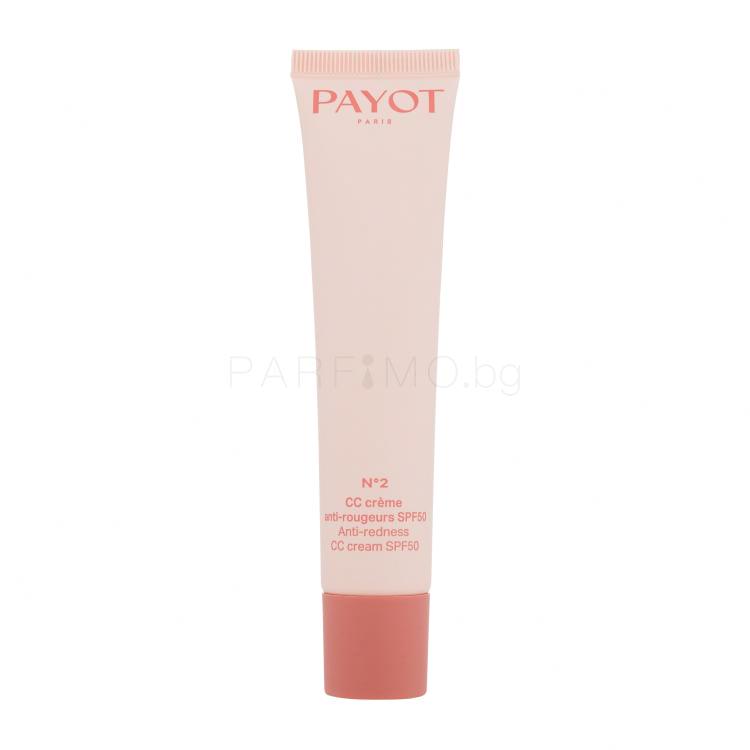 PAYOT N°2 Anti-Redness CC Cream SPF50 CC крем за жени 40 ml